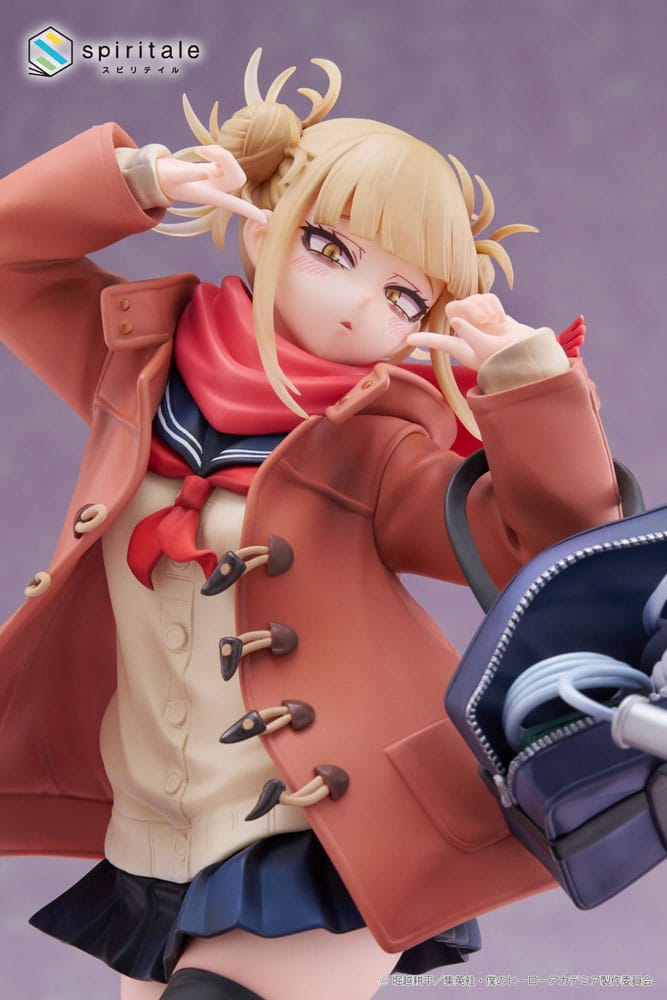 My Hero Academia Senpai statuette PVC 1/7 Himiko Toga Duffel Coat 27 cm