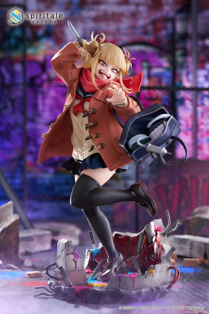 My Hero Academia Senpai statuette PVC 1/7 Himiko Toga Duffel Coat 27 cm