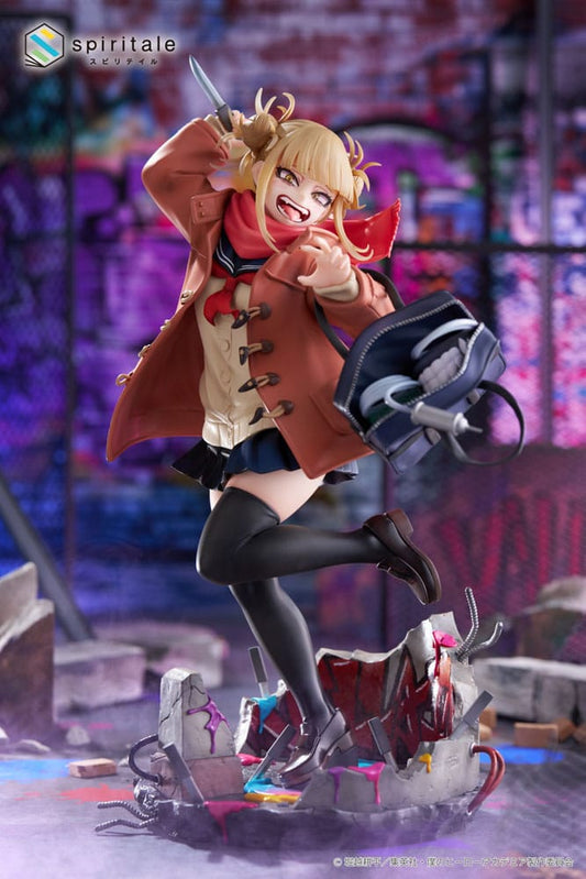 My Hero Academia Senpai statuette PVC 1/7 Himiko Toga Duffel Coat 27 cm