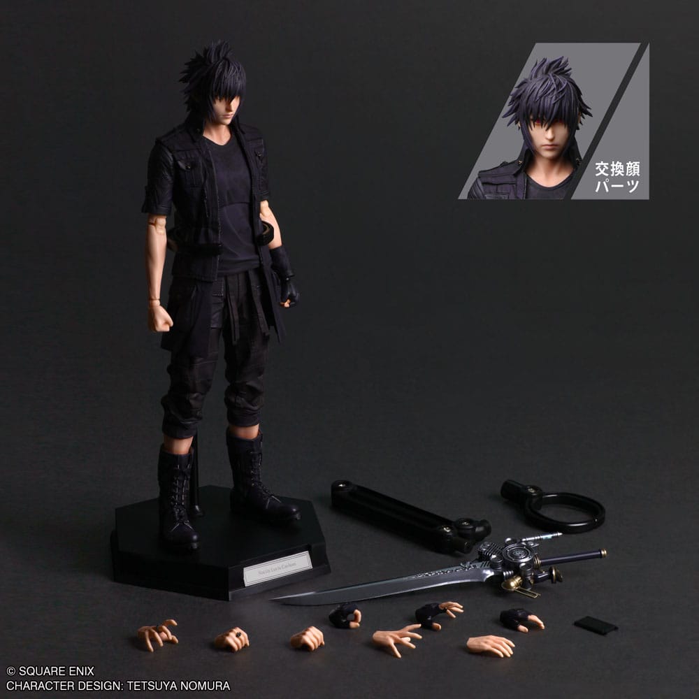 Figurine Shin de Final Fantasy VII Rebirth Play Arts Noctis Lucis Caelum 27 cm