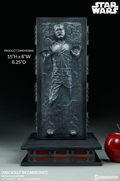 Star Wars figurine 1/6 Han Solo in Carbonite 38 cm Action figures: 30 cm Star Wars