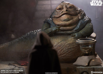 Figurine Star Wars Episode VI 1/6 Jabba le Hutt & Throne Deluxe 34 cm