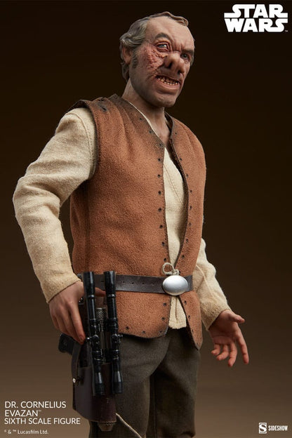 Figurine Star Wars Episode IV Scum & Villainy 1/6 Docteur Cornelius Evazan 30 cm