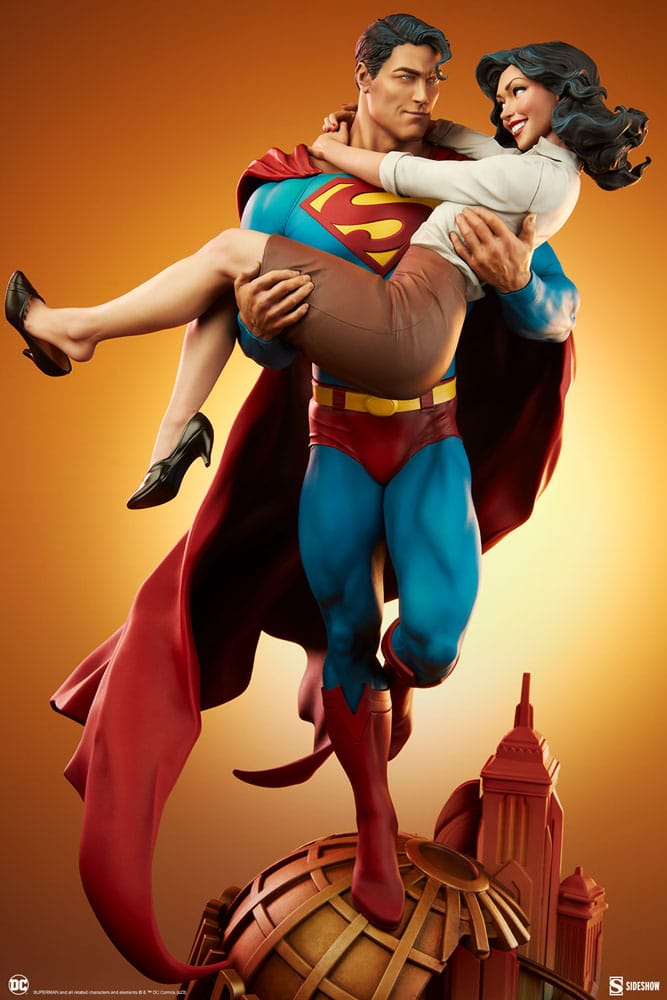 DC Comics diorama Superman & Lois Lane 56 cm