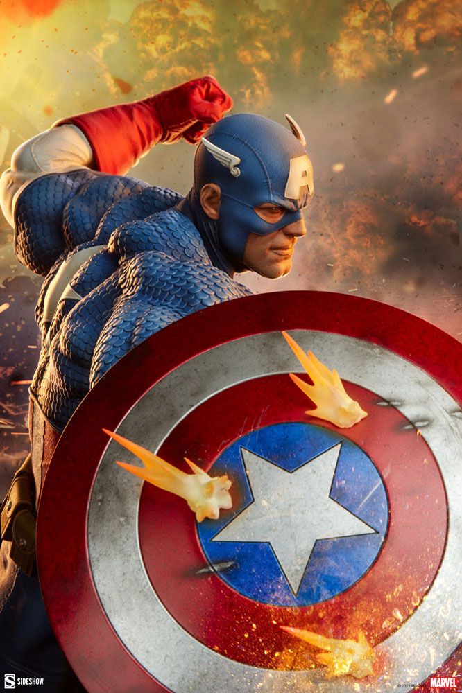 Marvel : Statuette Premium Format Captain America 53 cm