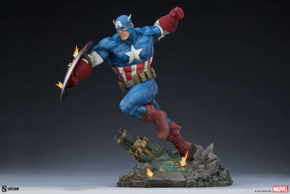 Marvel : Statuette Premium Format Captain America 53 cm