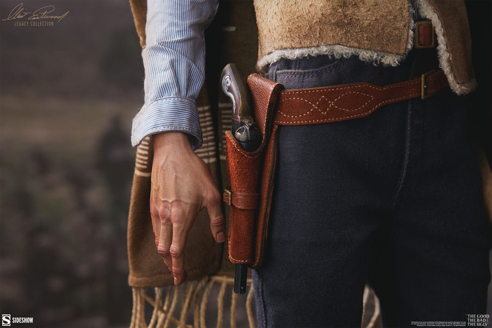 Clint Eastwood Legacy Collection : Statuette Premium Le Bon, la Brute et le Truand 61 cm