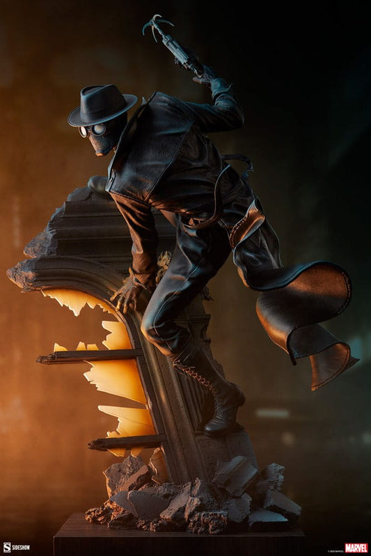 Marvel : Statuette Premium Format Spider-Man: Noir 68 cm