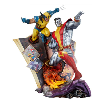 Marvel statuette Fastball Special: Colossus and Wolverine Statue 46 cm