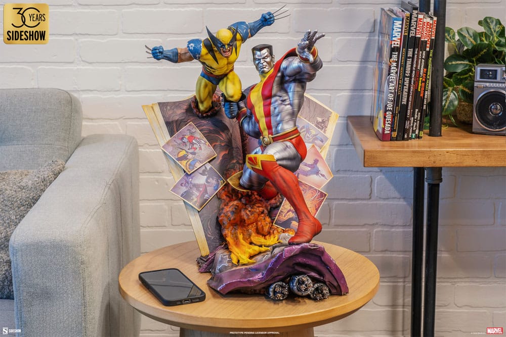 Marvel statuette Fastball Special: Colossus and Wolverine Statue 46 cm