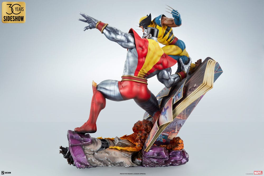 Marvel statuette Fastball Special: Colossus and Wolverine Statue 46 cm