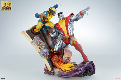 Marvel statuette Fastball Special: Colossus and Wolverine Statue 46 cm
