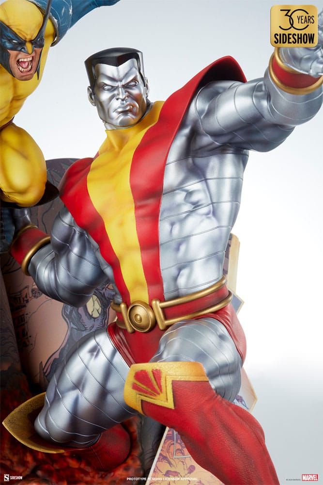 Marvel statuette Fastball Special: Colossus and Wolverine Statue 46 cm