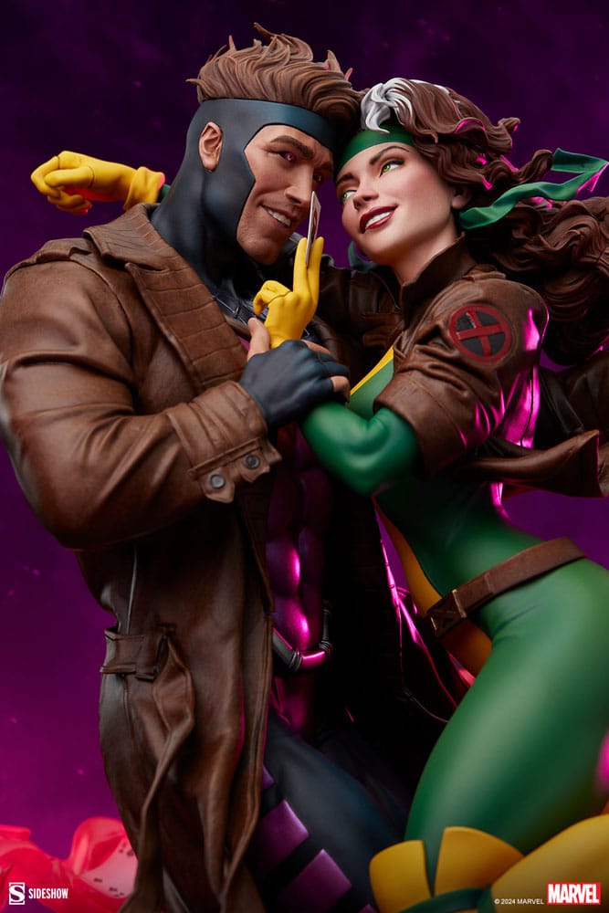 Marvel statuette Rogue & Gambit 47 cm