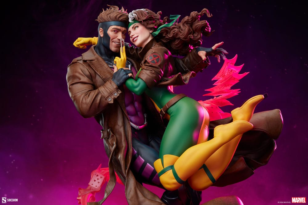 Marvel statuette Rogue & Gambit 47 cm