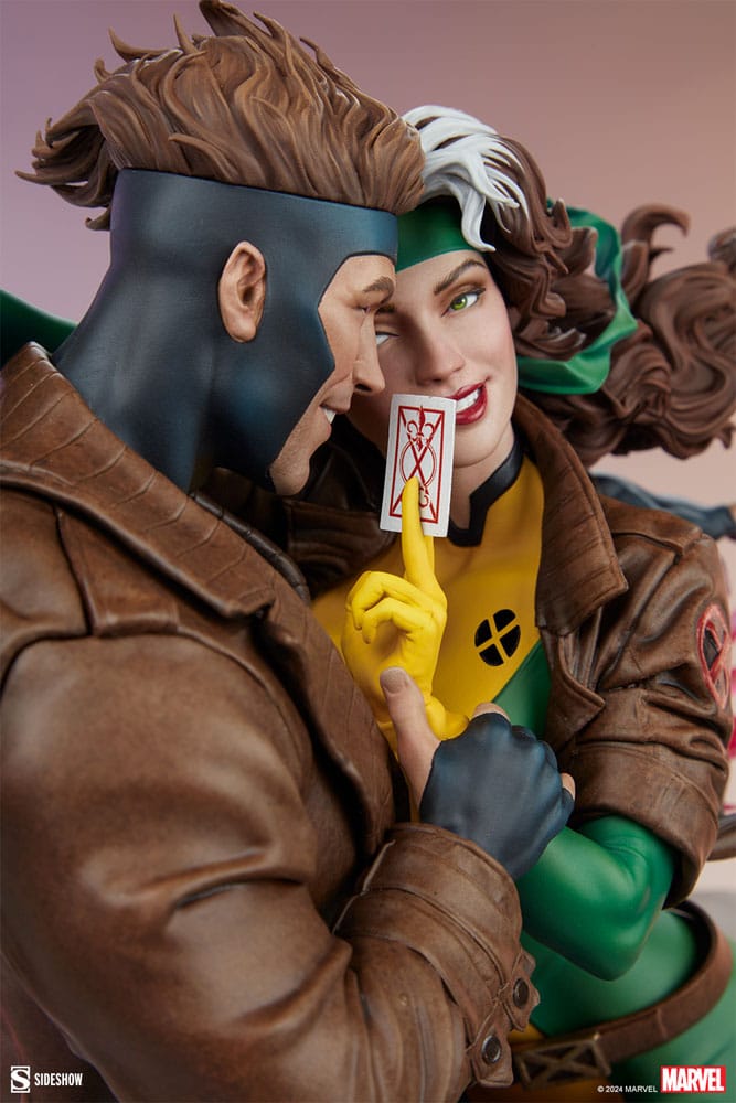 Marvel statuette Rogue & Gambit 47 cm
