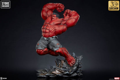 Marvel statuette Premium Format Red Hulk: Thunderbolt Ross 74 cm