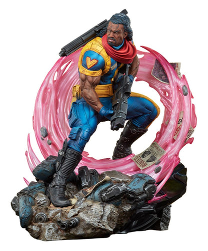 Statuette Marvel Premium Format Bishop : Futur et Passé 51 cm