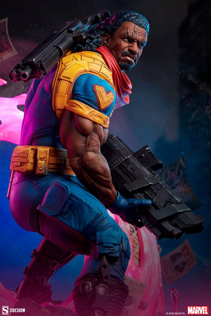 Statuette Marvel Premium Format Bishop : Futur et Passé 51 cm