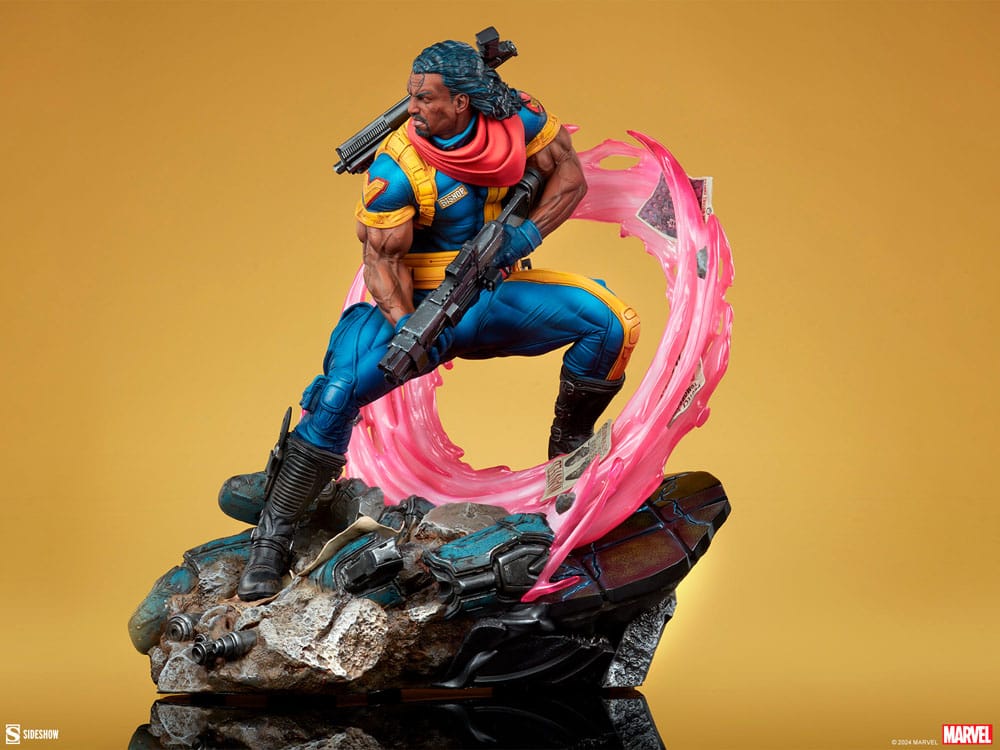 Statuette Marvel Premium Format Bishop : Futur et Passé 51 cm