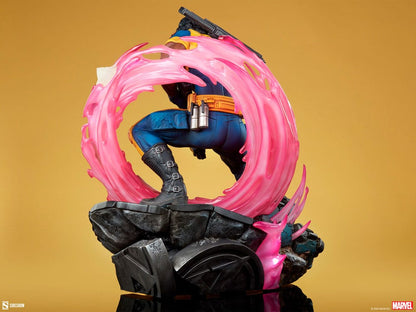 Statuette Marvel Premium Format Bishop : Futur et Passé 51 cm