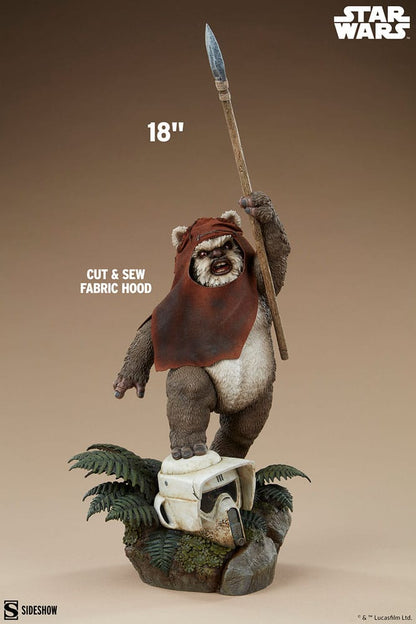 Star Wars, épisode VI : Le Retour du Jedi statuette Format Premium Wicket 46 cm