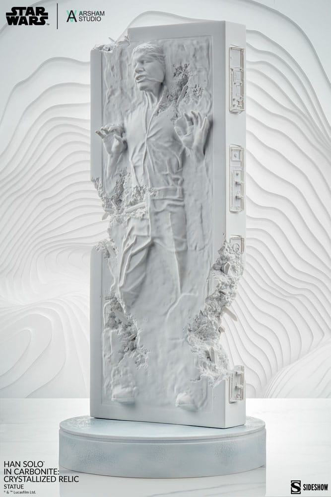 Star Wars statuette Han Solo in Carbonite: Crystallized Relic 53 cm