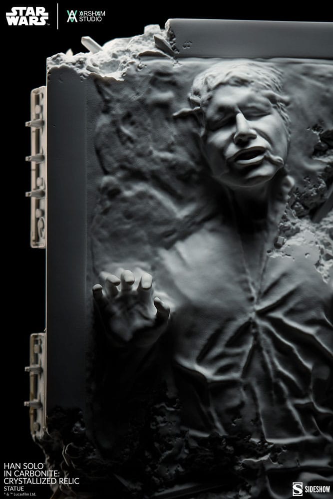 Star Wars statuette Han Solo in Carbonite: Crystallized Relic 53 cm