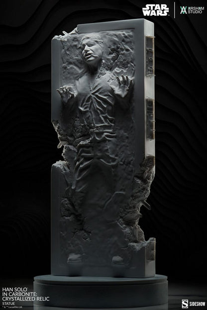 Star Wars statuette Han Solo in Carbonite: Crystallized Relic 53 cm