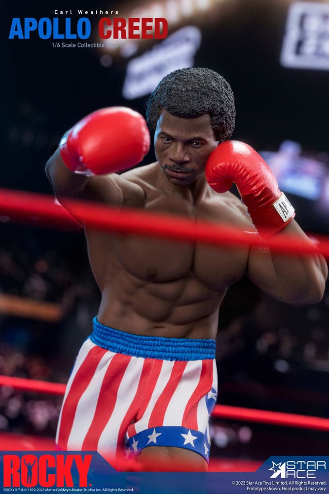 Rocky : Statuette 1/6 Apollo Creed Standard Version 36 cm