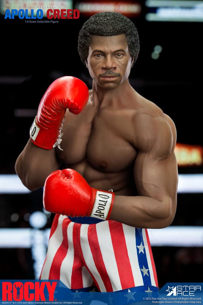 Rocky : Statuette 1/6 Apollo Creed Standard Version 36 cm