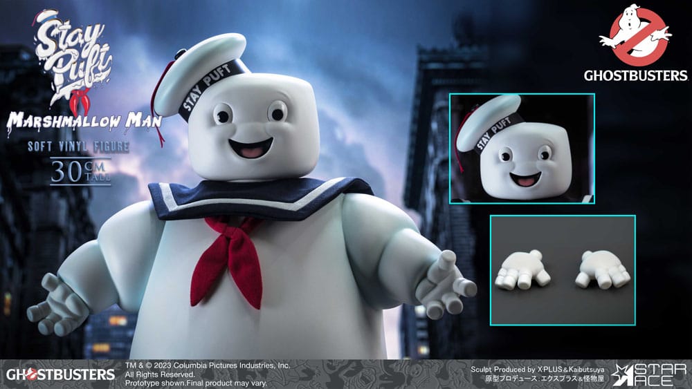 Ghostbusters statuette Soft Vinyl Stay Puft Marshmallow Man Normal Version 30 cm