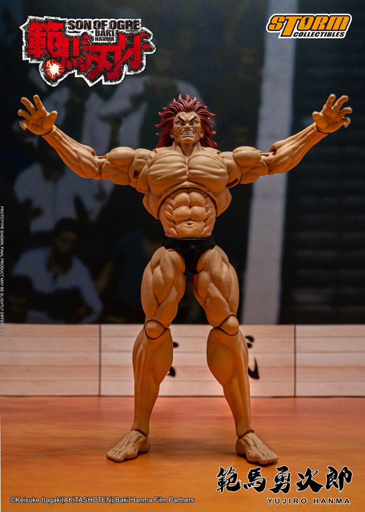 Baki : Figurine 1/12 Yujiro Hanma 18 cm