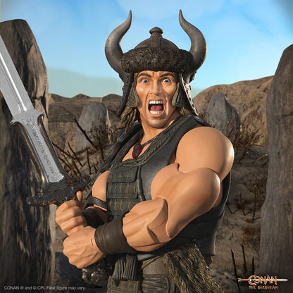 Conan le Barbare : Figurine Ultimates Conan (Battle of the Mounds) 18 cm