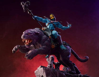Masters of the Universe statuette Skeletor & Panthor Classic Deluxe 62 cm Statuettes Les Maîtres de l´Univers