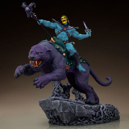Masters of the Universe statuette Skeletor & Panthor Classic Deluxe 62 cm Statuettes Les Maîtres de l´Univers