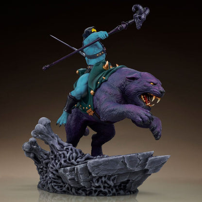 Masters of the Universe statuette Skeletor & Panthor Classic Deluxe 62 cm Statuettes Les Maîtres de l´Univers