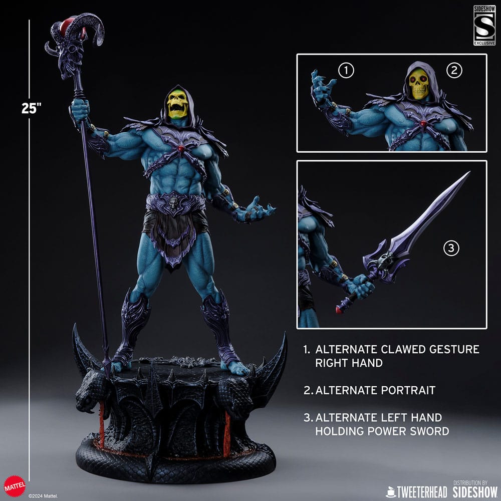 Les Maitres de l'univers Legends statuette 1/5 Skeletor (Classic Edition) 63 cm