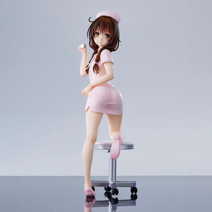 To Love-Ru Darkness statuette PVC Mikan Yuki Nurse Cos 25 cm