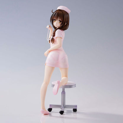 To Love-Ru Darkness statuette PVC Mikan Yuki Nurse Cos 25 cm
