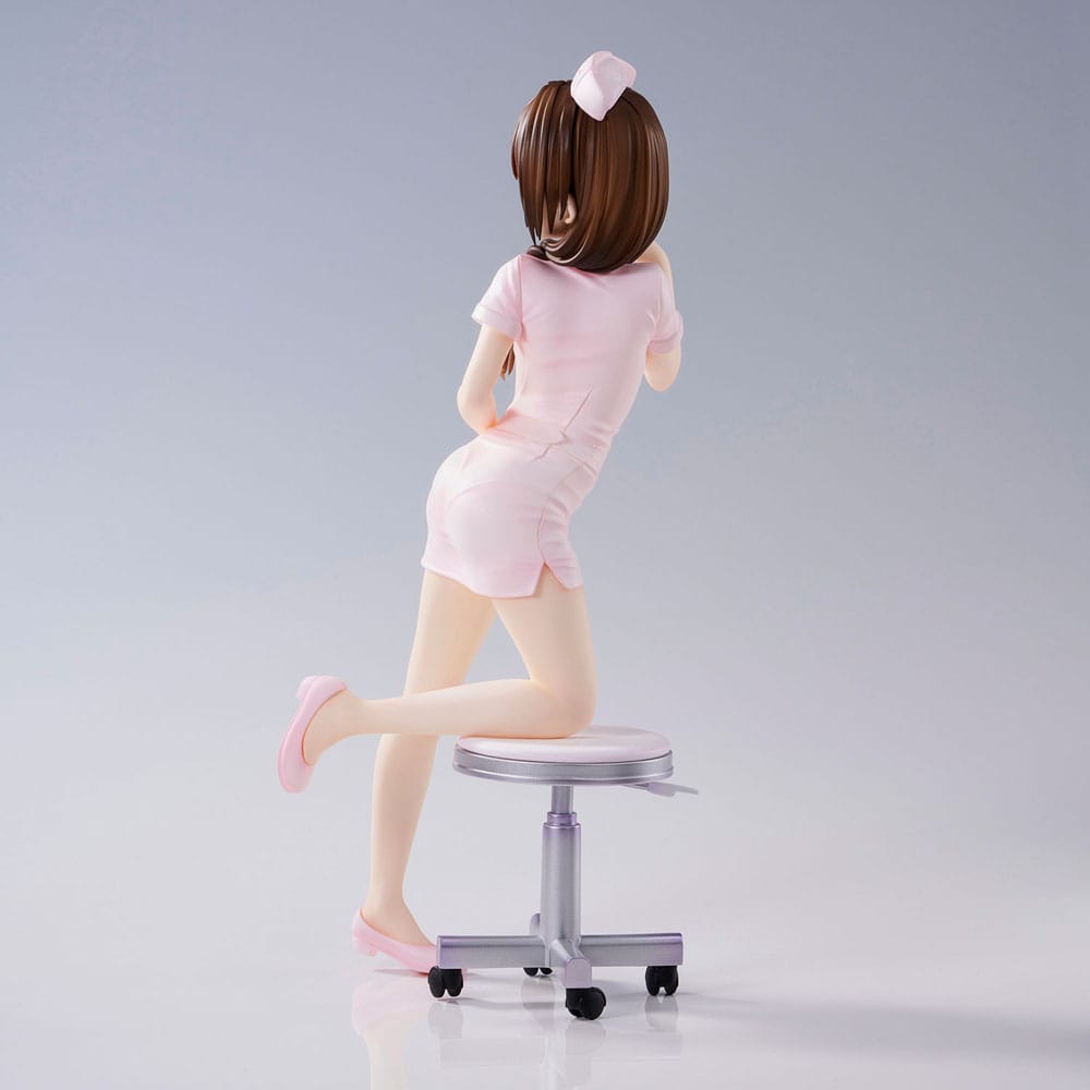 To Love-Ru Darkness statuette PVC Mikan Yuki Nurse Cos 25 cm