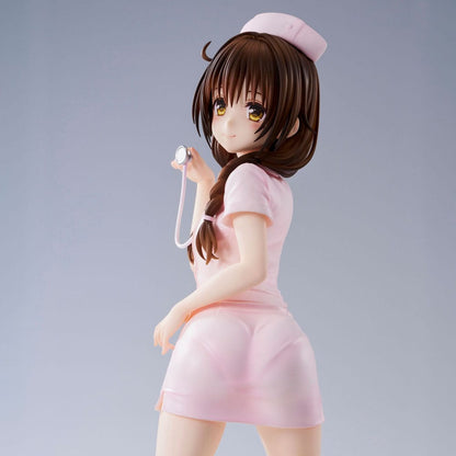 To Love-Ru Darkness statuette PVC Mikan Yuki Nurse Cos 25 cm