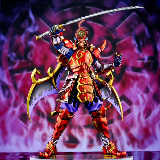 Yu-Gi-Oh! statuette PVC Monster Figure Collection Legendary Six Samurai Shi En 35 cm