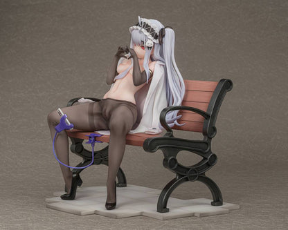 Original Character : Statuette Gyakuryuu Chakai Mio Tokisaki illustration by Taketori Saiku 19 cm