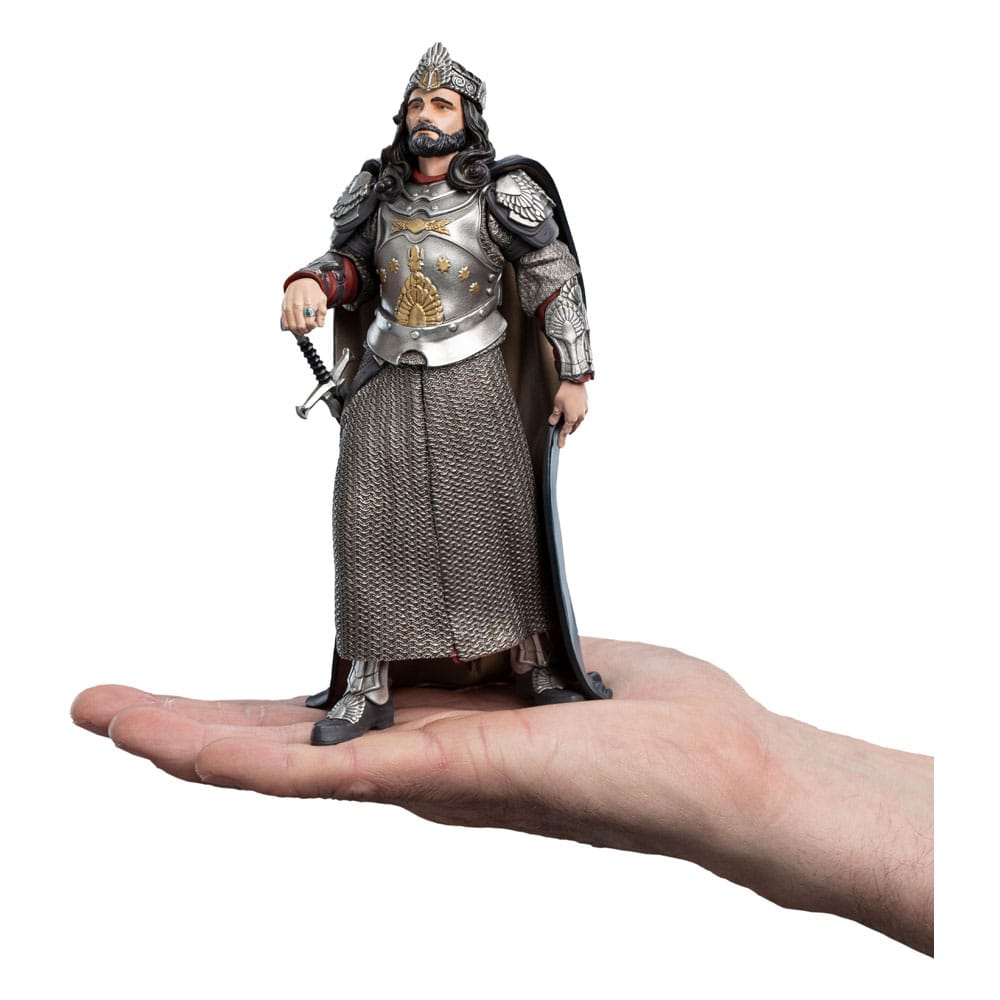 Le Seigneur des Anneaux : Figurine Mini Epics King Aragorn 19 cm